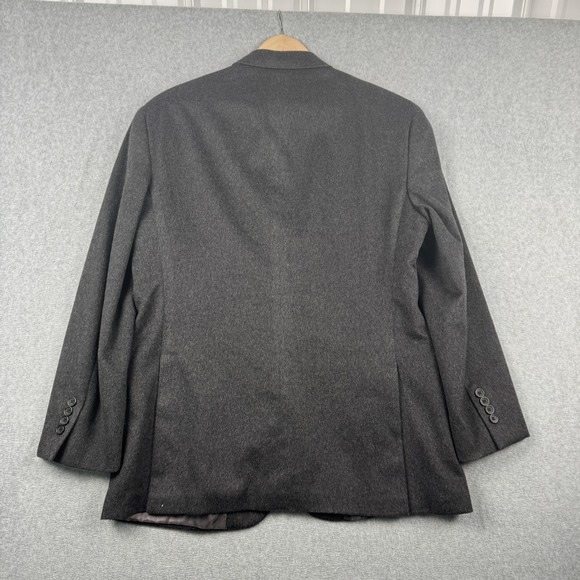 Brooks Brothers 346 Jacket Mens 42R Gray Cashmere Madison Blazer Tollegno 1900 - Picture 2 of 15